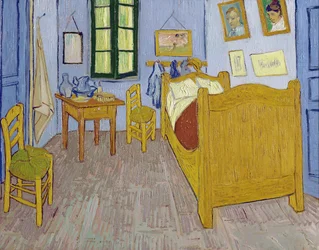 Van Gogh arles-i hálószobája, 1889